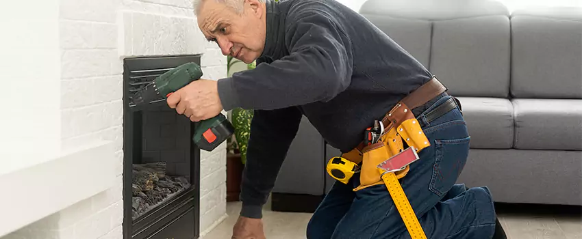 New Indoor Fireplace Installation in Glendora, California