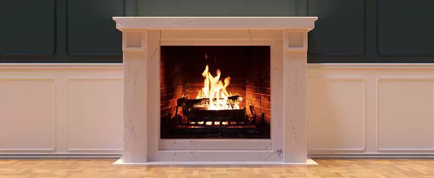Open Flame Wood-Burning Fireplace Installation Services in Glendora, California