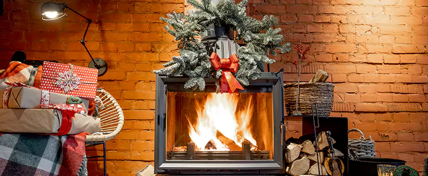 Travis Industries Linear Gas Fireplace Installation in Glendora, California