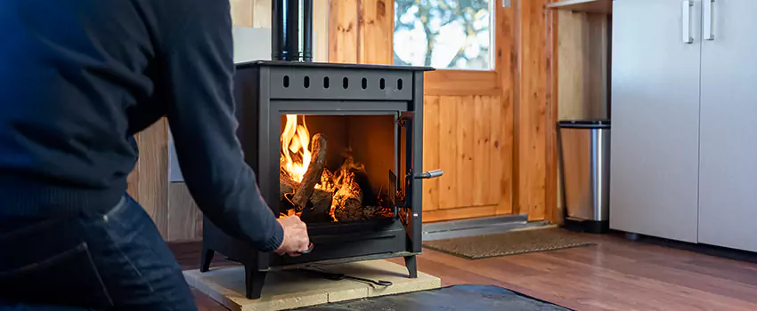 Open Hearth Wood Fireplace Installation in Glendora, CA
