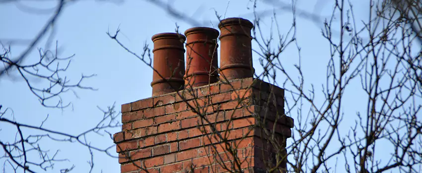 Chimney Crown Installation For Brick Chimney in Glendora, California