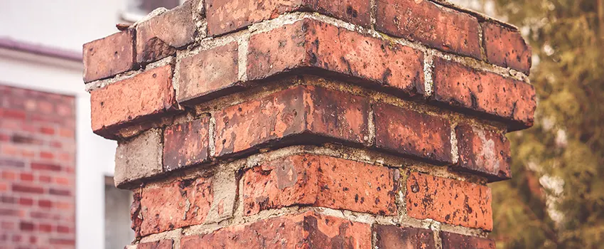 Cracked Chimney Bricks Repair Cost in Glendora, California
