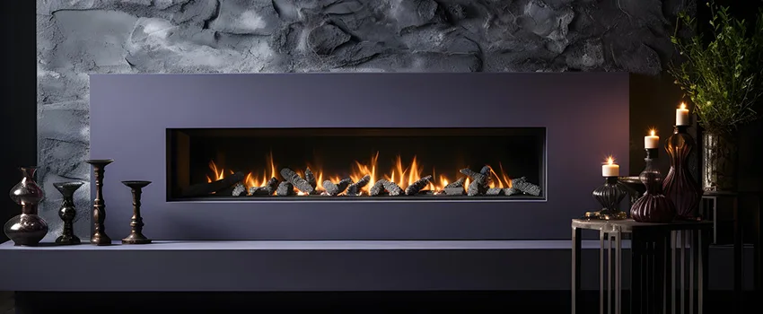 Ember Bed for Ventless Gas Fireplace in Glendora, CA